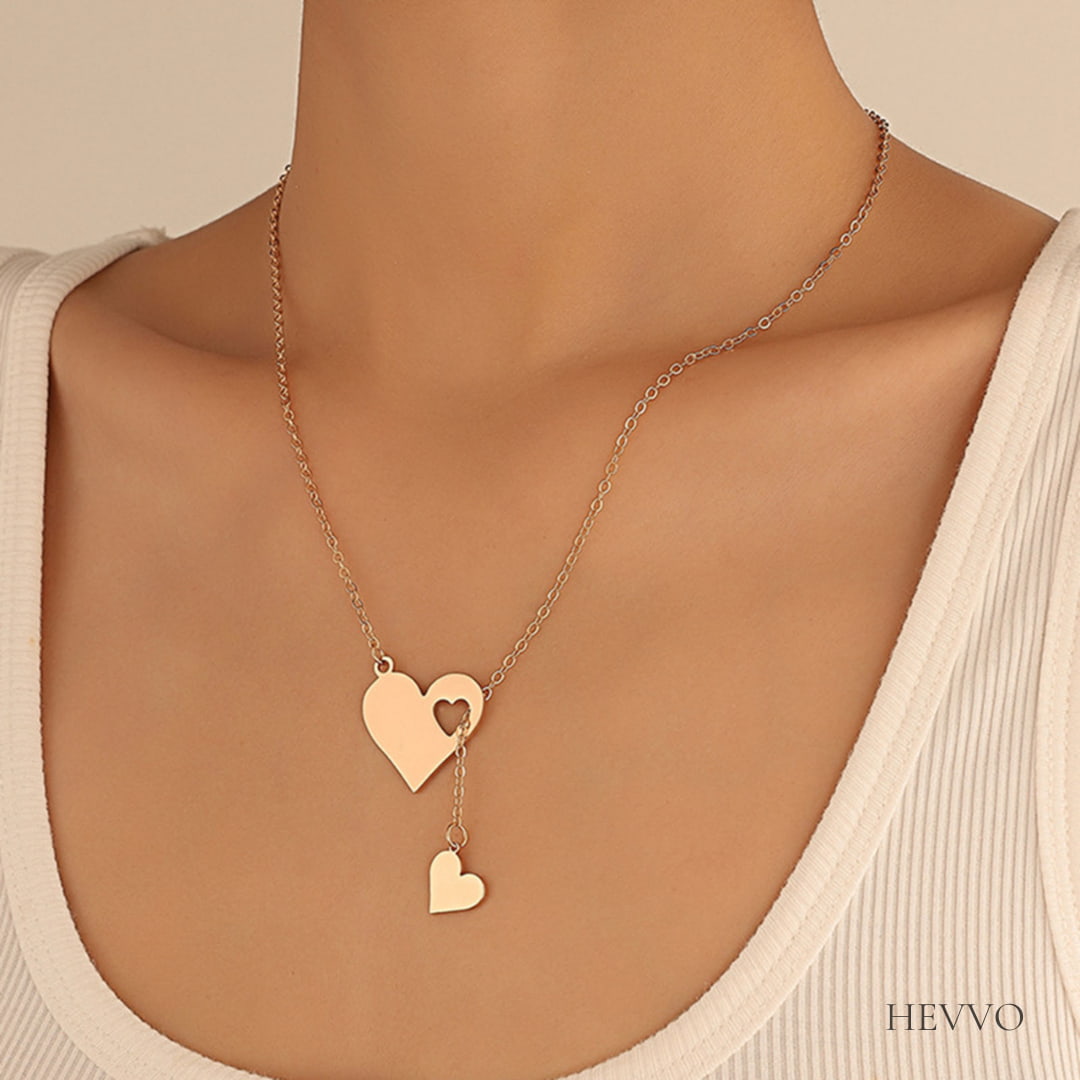 Collar Creativo de Corazon Hueco