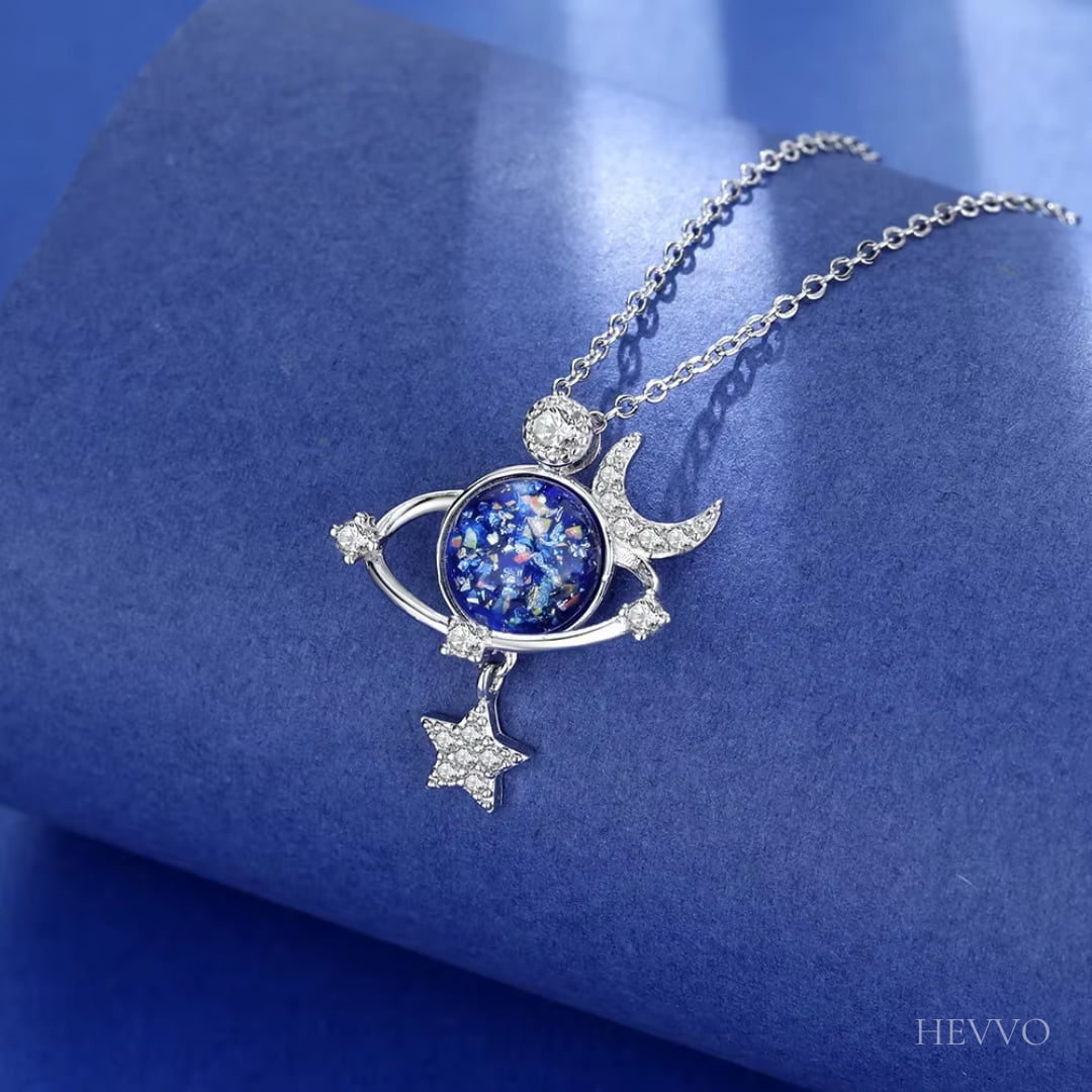 Collar de Universo de Estrella + Caja de Regalo