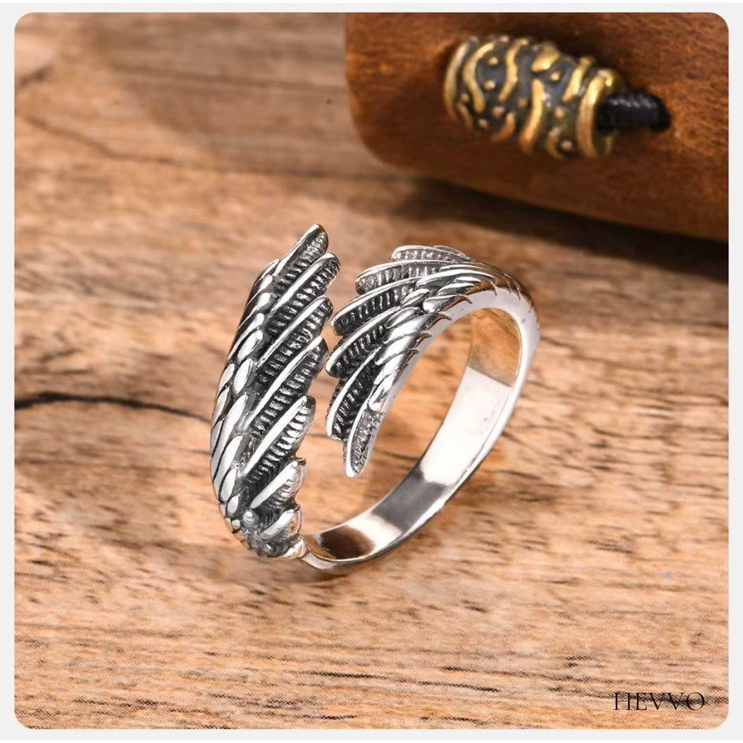 Anillo de Pluma Ajustable