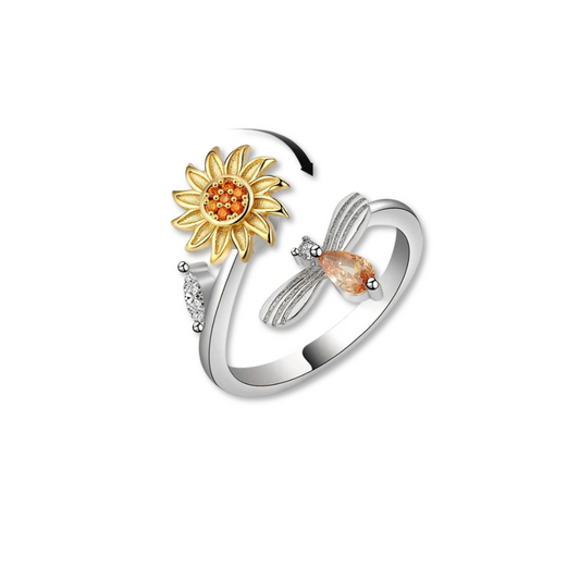 Anillo Giratorio de Girasol